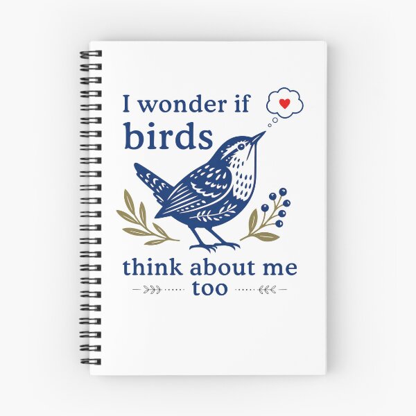 Item preview, I Wonder If Birds Think About Me Too Funny designed and sold by nosu-art-pod.