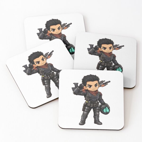 Item preview, scifi chief soldier ship pilot enginering cute anime dnd art original art character design designed and sold by sabartgunpla.