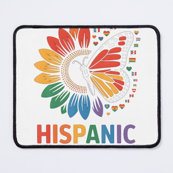 Item preview, Hispanic Heritage Month Butterfly Flags 2025 T-Shirt_93773520 designed and sold by Aru Pxle.