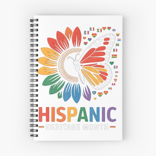 Item preview, Hispanic Heritage Month Butterfly Flags 2025 T-Shirt_93773520 designed and sold by Aru Pxle.