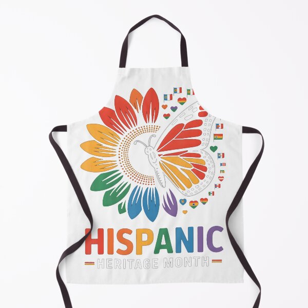 Item preview, Hispanic Heritage Month Butterfly Flags 2025 T-Shirt_93773520 designed and sold by Aru Pxle.