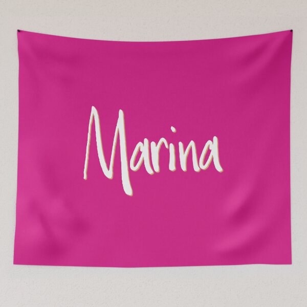 Item preview, MARINA personalized type design designed and sold by CharlottePlaceArt.