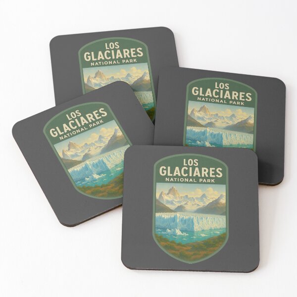 Item preview, Argentina National Parks Vintage Travel Prints: Los Glaciares designed and sold by PinUpPizzazz.