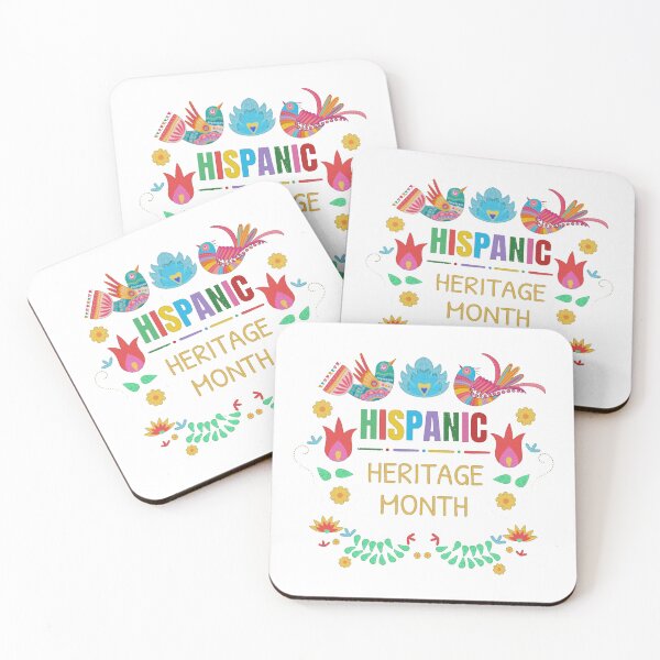Item preview, Hispanic Heritage Month Colorful T-Shirt_50809639 designed and sold by JJLetterDesigns.
