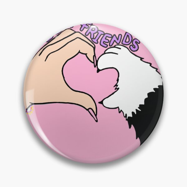 Item preview, Best Friends - Hand and Paw Heart designed and sold by BunnySoftArt.