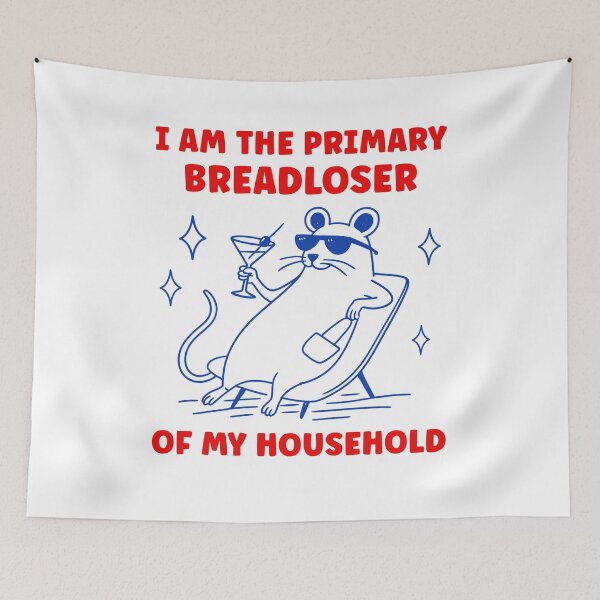 Item preview, I Am The Primary Breadloser Of My Household designed and sold by Hedoraxe.