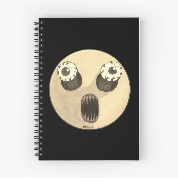Item preview, Sepia Surprised Scar-E-Moji - Vintage Horror Edition designed and sold by Grimmlar.