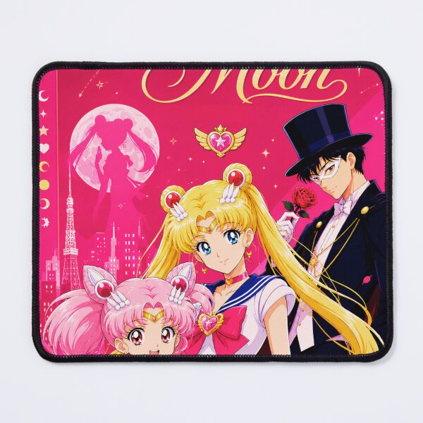 Item preview, Sailor Moon with Tuxedo Mask and Chibiusa designed and sold by Lilpixieh.