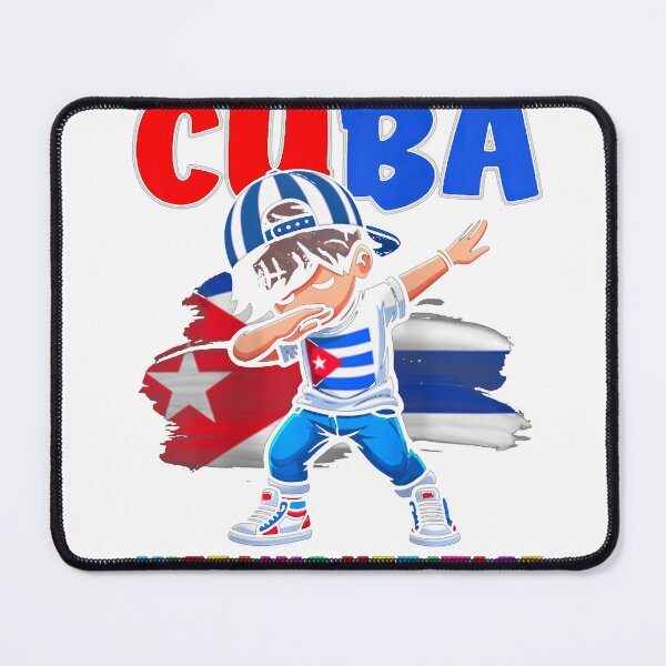 Item preview, Hispanic Heritage Month Cuban Flag Cuba Dabbing T-Shirt_91028502 designed and sold by KTY-NUSS.