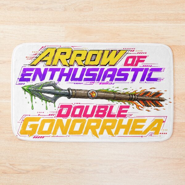 Item preview, Arrow of Enthusiastic Double Gonorrhea designed and sold by PopovBrothers.