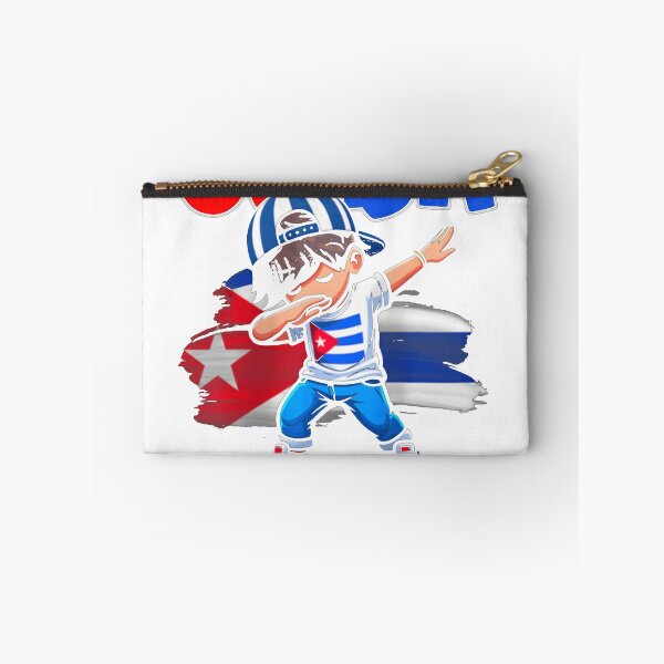 Item preview, Hispanic Heritage Month Cuban Flag Cuba Dabbing T-Shirt_92121292 designed and sold by gidget-gadget.