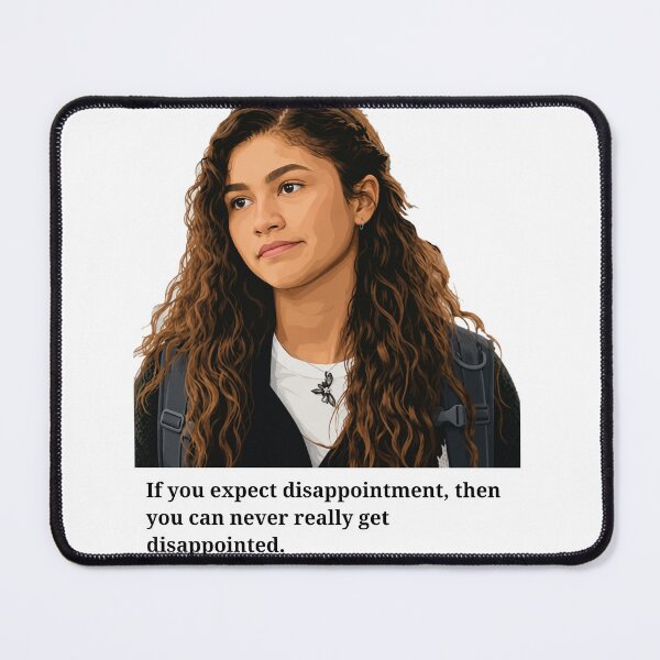 Item preview, Spider-Inspired MJ Quote Vector Art | "If You Expect Disappointment..." | Minimal Movie Fan Design designed and sold by Fandom Universe.