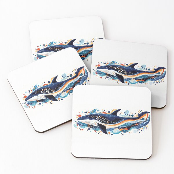 Item preview, Humpback Whale Art designed and sold by FoldedRainbow.