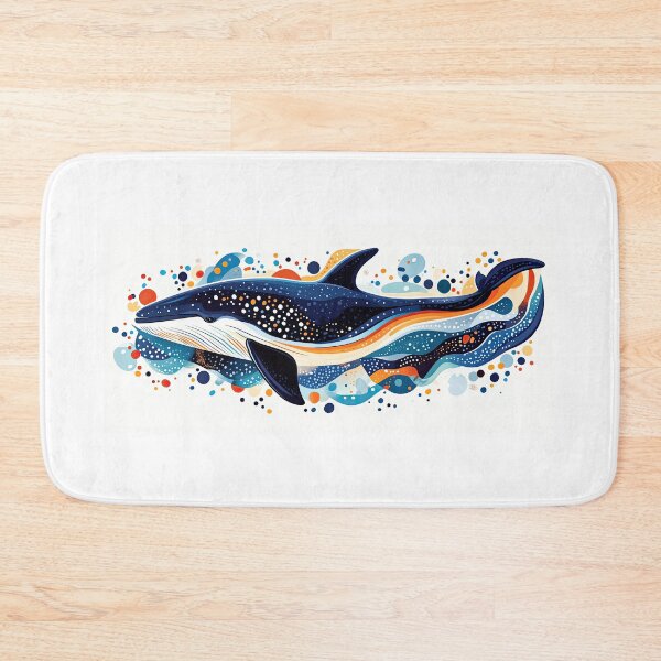 Item preview, Humpback Whale Art designed and sold by FoldedRainbow.