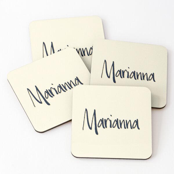 Item preview, MARIANNA personalized type design designed and sold by CharlottePlaceArt.