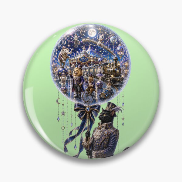 Item preview, Moon Circus Express – Enchanted Animal Carnival Fantasy designed and sold by sunbowjp stadio.