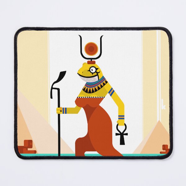 Item preview, Heqet - Egyptian Goddess of Fertility designed and sold by artkarthik.