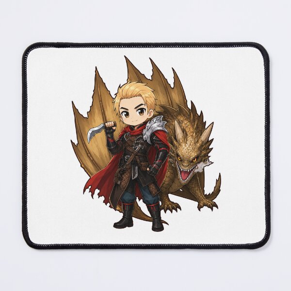 Item preview, dragon slayer hunter warrior cute anime dnd art original art character design designed and sold by sabartgunpla.