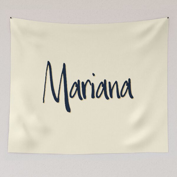 Item preview, MARIANA personalized type design designed and sold by CharlottePlaceArt.