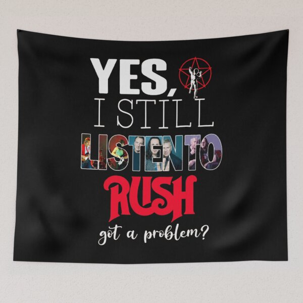 Item preview, I still listen to Rush, Rush Fifty Something Tour 2026 Vintage Progressive Rock - Rush Band designed and sold by PipoKarerama.