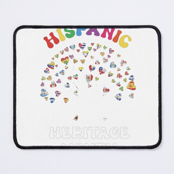 Item preview, Hispanic Heritage Month Latino Countries Flags Tree Roots T-Shirt_50344686 designed and sold by Badriiiii.