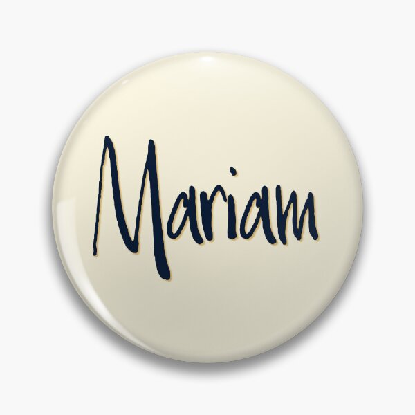 Item preview, MARIAM personalized type design designed and sold by CharlottePlaceArt.