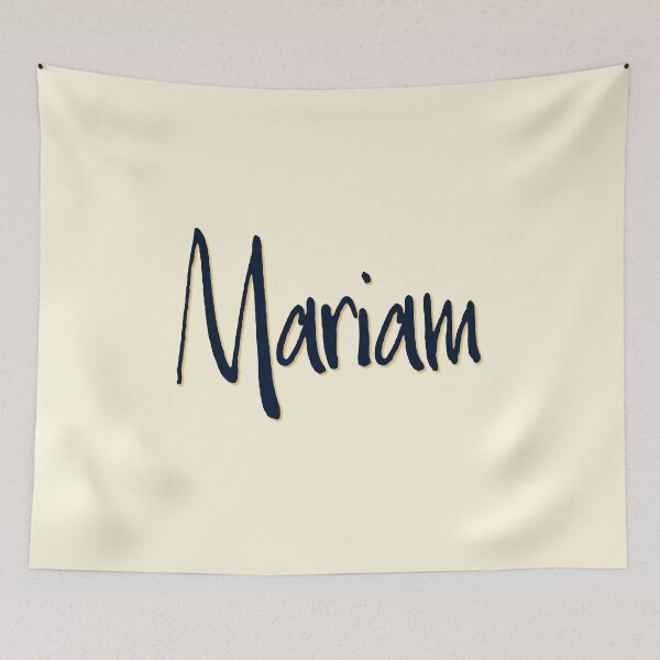 Item preview, MARIAM personalized type design designed and sold by CharlottePlaceArt.