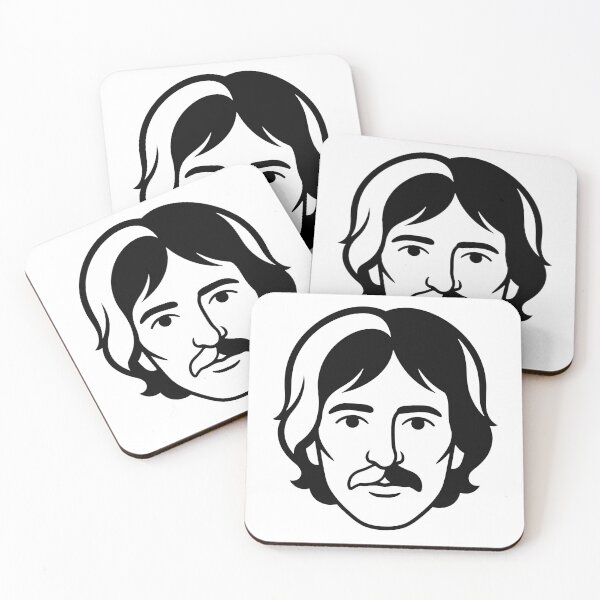 Item preview, Classic Rock Musician Bicolor Retro 70s Mustache Charly Garcia designed and sold by KiwiRider.