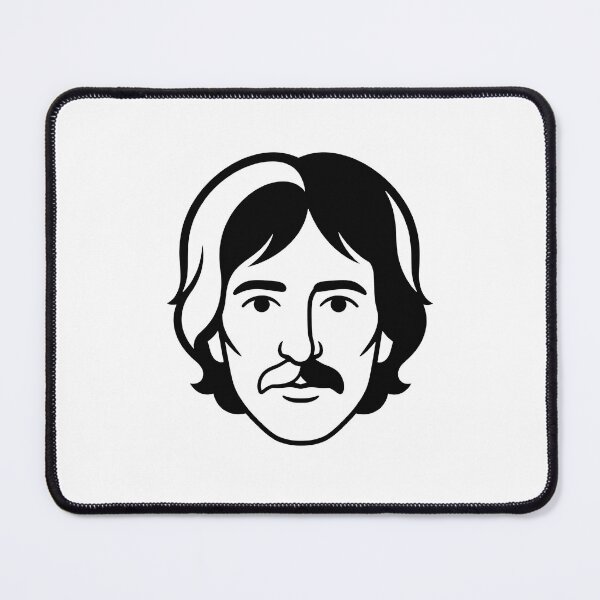 Item preview, Classic Rock Musician Bicolor Retro 70s Mustache Charly Garcia designed and sold by KiwiRider.