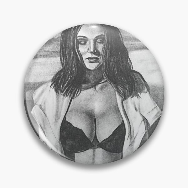 Item preview, Woman on the Beach – Realistic Pencil Portrait designed and sold by BoyanVBart.