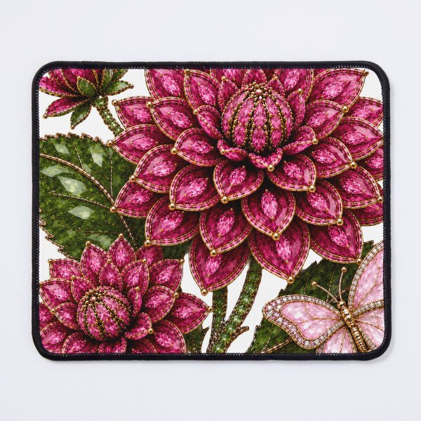 Item preview, CRYSTAL CYCLAMEN DAHLIA designed and sold by wordspixies.