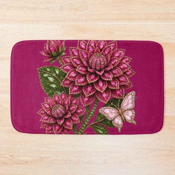 Item preview, CRYSTAL CYCLAMEN DAHLIA  designed and sold by wordspixies.