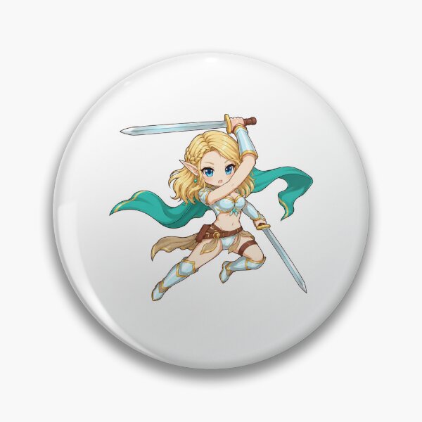 Item preview, holy knight high elf beauty cute anime dnd art original art character design  designed and sold by sabartgunpla.