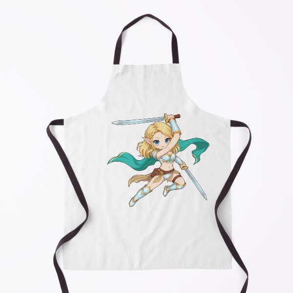 Item preview, holy knight high elf beauty cute anime dnd art original art character design designed and sold by sabartgunpla.