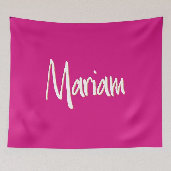 Item preview, MARIAM personalized type design designed and sold by CharlottePlaceArt.