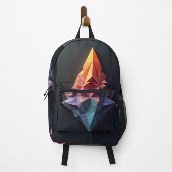 Item preview, Geometric crystal formations in warm and cool colors designed and sold by Mianku | Für das Leben.