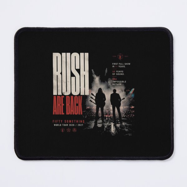 Item preview, Rush Are Back Fifty Something World Tour 2026 Vintage - Rush Band designed and sold by PipoKarerama.