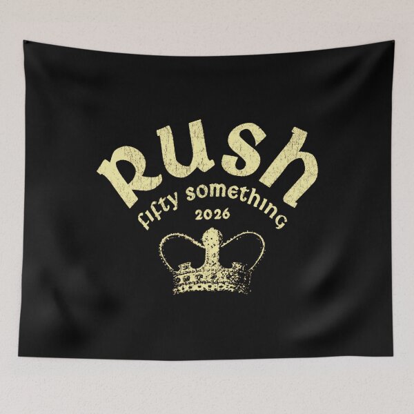 Item preview, RUSH Fifty Something Tour 2026 - Rush Band designed and sold by PipoKarerama.
