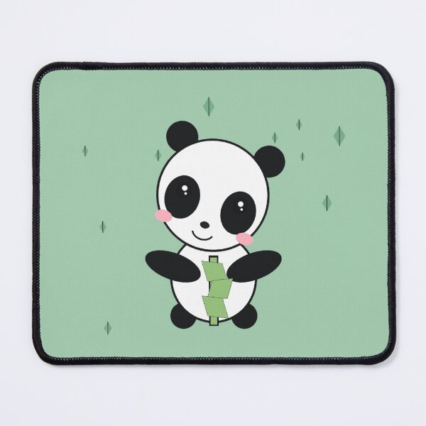 Item preview, Cute Kawaii Panda Eating Bamboo designed and sold by WearTheVibe Store.