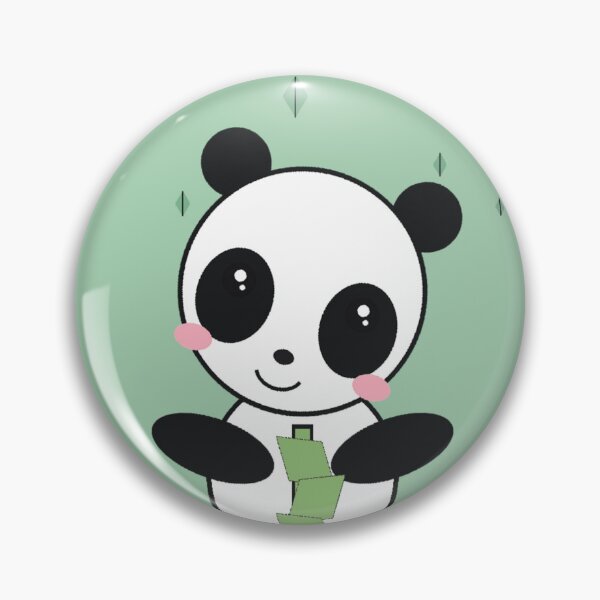 Item preview, Cute Kawaii Panda Eating Bamboo designed and sold by WearTheVibe Store.