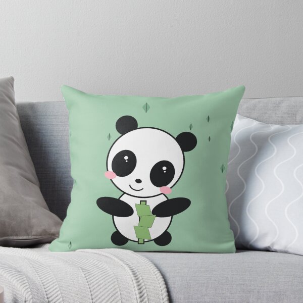 Item preview, Cute Kawaii Panda Eating Bamboo designed and sold by WearTheVibe Store.