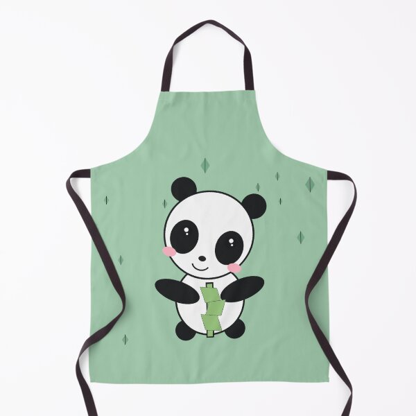 Item preview, Cute Kawaii Panda Eating Bamboo designed and sold by WearTheVibe Store.