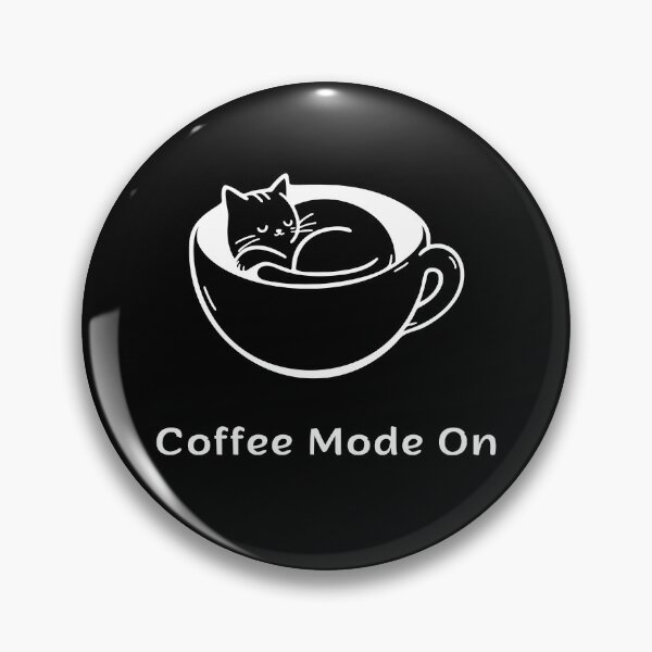 Item preview, Coffee Mode On | Espresso Yourself Cats | Sleeping Coffee Cat designed and sold by ContigoART.