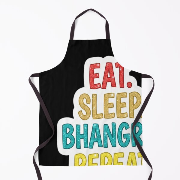 Item preview, Eat sleep bhangra repeat retro vintage designed and sold by ewellwarntzw.