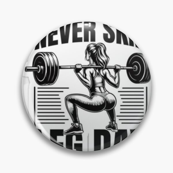 Item preview, Never Skip Leg Day – Strong Legs, Strong Life designed and sold by Kushwaha18.