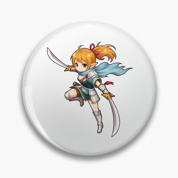 Item preview, high elf samurai with katana beauty cute anime dnd art original art character design  designed and sold by sabartgunpla.