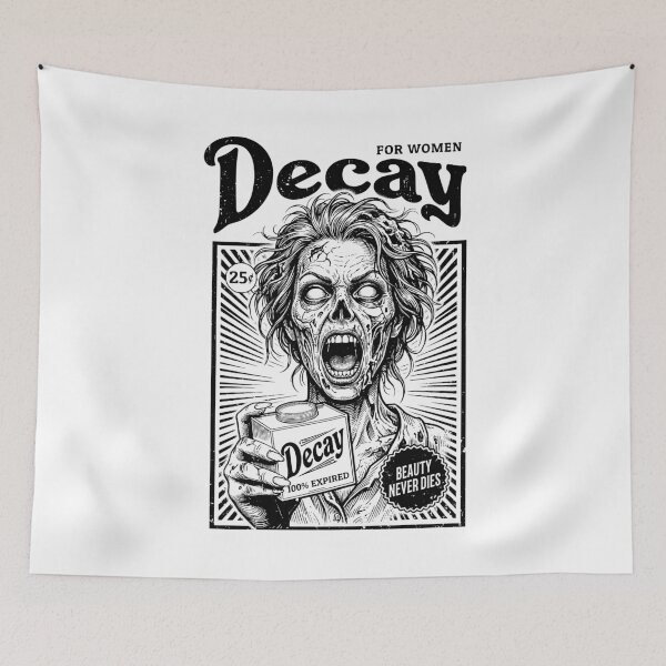 Item preview, Zombie Girl Decay For Women Funny Halloween Ad Woman designed and sold by GrandeDuc.
