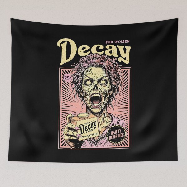 Item preview, Zombie Girl Decay For Women Funny Halloween Ad Woman designed and sold by GrandeDuc.
