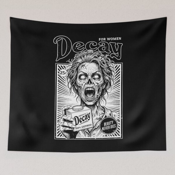 Item preview, Zombie Girl Decay For Women Funny Halloween Ad Woman designed and sold by GrandeDuc.