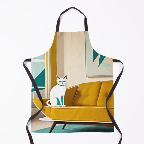 Item preview, Interior - Stylized Yellow Sofa, Warm Ambiance of the 1950s designed and sold by World-Pets.